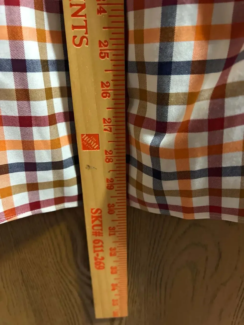 Orvis Men's Trim Fit Long Sleeve Button-Down Plaid Shirt
